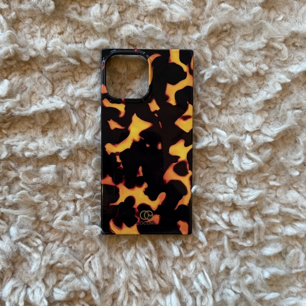 🎯3 for $15🎯 Square tortoise iphone case for 12pro max